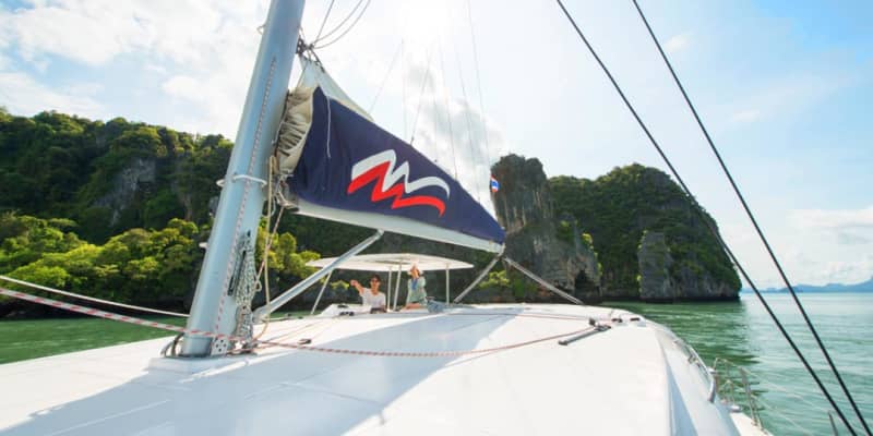 Catamaran Moorings en Thaïlande
