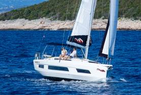 Sailing in Agana, Croatia