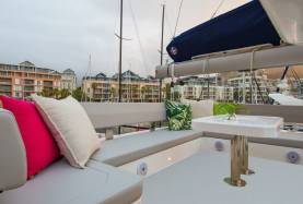 Moorings 4500L Catamaran Lounge