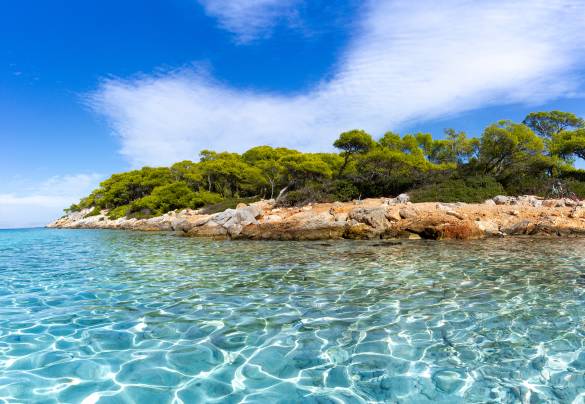 Clear water in Athens
