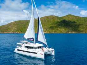 Moorings Segelkatamaran in der Karibik