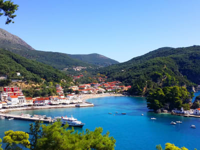 Corfu mountain scenery