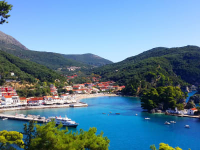 Corfu mountain scenery