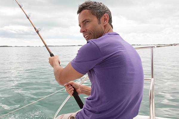 Man Fishing in the BVI