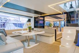 Moorings 5000 interior deck