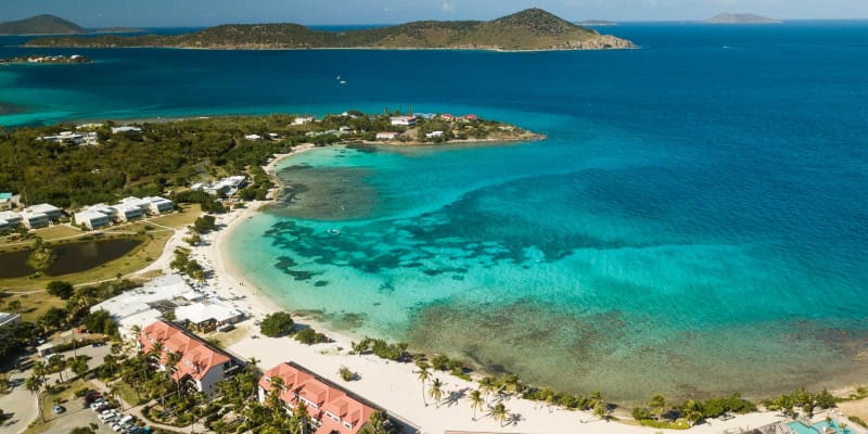 Sapphire Beach on St. Thomas, U.S. Virgin Islands