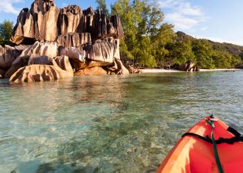 Kayaking in Seychelles