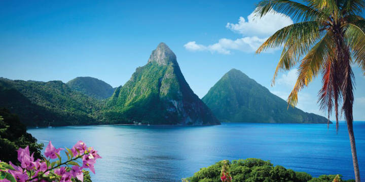 Between the Pitons